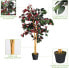 Фото #3 товара Искусственные цветы Costway Kunstpflanze 120cm Ficus mit 504 Blättern