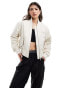 Фото #2 товара Tommy Jeans classic bomber jacket in off white