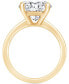 Фото #4 товара Certified Lab Grown Diamond Solitaire Engagement Ring (5 ct. t.w.) in 14k Gold