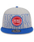 Фото #2 товара Men's Gray, Blue Detroit Pistons 2023 NBA Draft Two-Tone 9FIFTY Snapback Hat