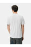 Erkek T-shirt 4sam10274hk Beyaz
