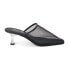 Фото #1 товара Matisse Bette Square Toe Mesh Kitten Heels Mules Womens Black Dress Casual BETTE