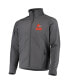 Фото #3 товара Men's Charcoal Cleveland Browns Sonoma Softshell Full-Zip Jacket