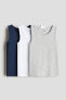 Фото #1 товара 3-pack Cotton Tank Tops