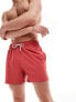 Polo Ralph Lauren Traveler icon logo mid slim fit swim shorts in nantucket red