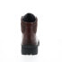 Фото #12 товара Bruno Magli Val VAL2 Mens Brown Leather Lace Up Casual Dress Boots