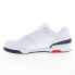 Фото #3 товара Fila Targa Nt 1TM01967-125 Mens White Leather Lifestyle Sneakers Shoes