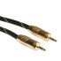 ROLINE GOLD 3.5mm Audio Connetion Cable - Male - Male 2.5m - 3.5mm - Male - 3.5mm - Male - 2.5 m - Black