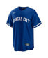 Фото #3 товара Men's Bo Jackson Royal Kansas City Royals Alternate Cooperstown Collection Replica Player Jersey