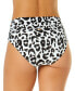 Women's Printed Soft-Band Mid-Rise Bottoms