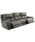 Фото #4 товара CLOSEOUT! Terrine 3-Pc. Fabric Sofa with 2 Power Motion Recliners, Created for Macy's