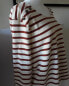 Style &Co Women's Boat Neck Button shoulder Layered Striped Top Red White XL