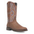 Фото #2 товара Dingo Saw Buck Lizard Print Round Toe Cowboy Mens Brown Casual Boots DI140-200