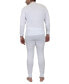 ფოტო #3 პროდუქტის Men's Winter Thermal Top and Bottom, 4 Piece Set