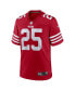 Men's Elijah Mitchell Scarlet San Francisco 49Ers Team Player Game Jersey