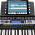 Фото #4 товара RockJam RJ654 portable 54-key digital keyboard with music stand and interactive LCD screen