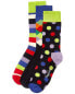Happy Socks Big Dot 3-Pack Gift Set Men's Up41-46