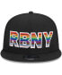 Фото #3 товара Men's Black New York Red Bulls Pride 9FIFTY Snapback Hat