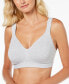 ფოტო #1 პროდუქტის 18 Hour Ultimate Lift Cotton Wireless Bra US474C, Online Only