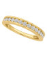 Фото #1 товара Кольцо Macy's Diamond Channel Band 1/2ct. 14K Gold