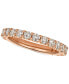 ფოტო #1 პროდუქტის Strawberry & Nude™ Diamond Band (1 ct. t.w.) in 14k Yellow Gold, White Gold or Rose Gold