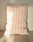 Gingham cotton cushion cover x tensira