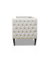 Фото #3 товара Diane 84" Upholstered Bench Seat Tufted Tuxedo Sofa with Bolster Pillows