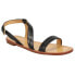 Фото #2 товара Lucchese Elenora Flat Womens Black Casual Sandals BL6501