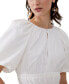 ფოტო #6 პროდუქტის Women's Alora Puff-Sleeve Midi Dress