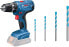 Фото #2 товара Bosch Professional 18V System Cordless Drill GSR 18V-21 (Max. Torque: 55 Nm, Including 2 x 2.0 Ah Battery, Charger GAL 18 V-20, in L-Boxx)