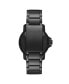 ფოტო #3 პროდუქტის Men's Cali Diver Ionic Plated Black Stainless Steel Watch 40MM