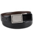 Фото #1 товара Men's Reversible Plaque Belt