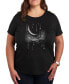 Фото #1 товара Falling Stars Plus Size Graphic T-Shirt