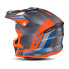 Crosshelm HJC i50 Flux Orange-Grau