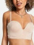 Фото #4 товара Wonderbra Ultimate backless plunge push up bra in beige