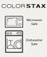 Фото #2 товара ColorStax Ombre Stax 3.75" Mini Plates, Set of 4