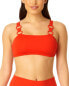 Anne Cole Ring Strap Bandeau Top Women's M