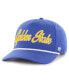 Фото #3 товара Men's Royal Golden State Warriors Overhand Logo Hitch Adjustable Hat