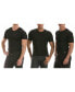 ფოტო #1 პროდუქტის Men's Big & Tall Insta Slim 3 Pack Compression Short Sleeve Crew-Neck T-Shirts