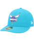 Фото #2 товара Men's Teal Charlotte Hornets Team Low Profile 59FIFTY Fitted Hat