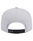 Фото #2 товара Men's White/Black San Antonio Spurs Throwback Gradient Tech Font 9Fifty Snapback Hat