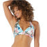 Фото #1 товара Coco Reef Optima Bra Sized Halter Bikini Top White Floral Size 36-38E