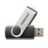 Фото #1 товара Intenso Basic Line - 16 GB - USB Type-A - 2.0 - 28 MB/s - Swivel - Black - Silver