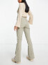 Фото #3 товара ASOS DESIGN Petite flare cord trouser in sage