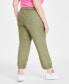 Фото #2 товара Trendy Plus Size Utility Pants, Created for Macy's