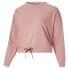 Фото #3 товара Puma Train French Terry Crew Neck Long Sleeve Sweatshirt Womens Pink Coats Jacke