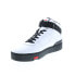 Фото #7 товара Fila V-10 Lux 1CM00881-113 Mens White Leather Lifestyle Sneakers Shoes