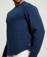 ფოტო #3 პროდუქტის Men's Textured Long-Sleeve T-shirt