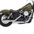 KESSTECH ESE 2-2 Harley Davidson FXDB 1690 Dyna Street Bob Ref:170-2132-715 not homologated slip on muffler Серебристый, Not Homologated - фото #1