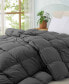 100% Cotton Cover Goose Feather Down Comforter, Twin